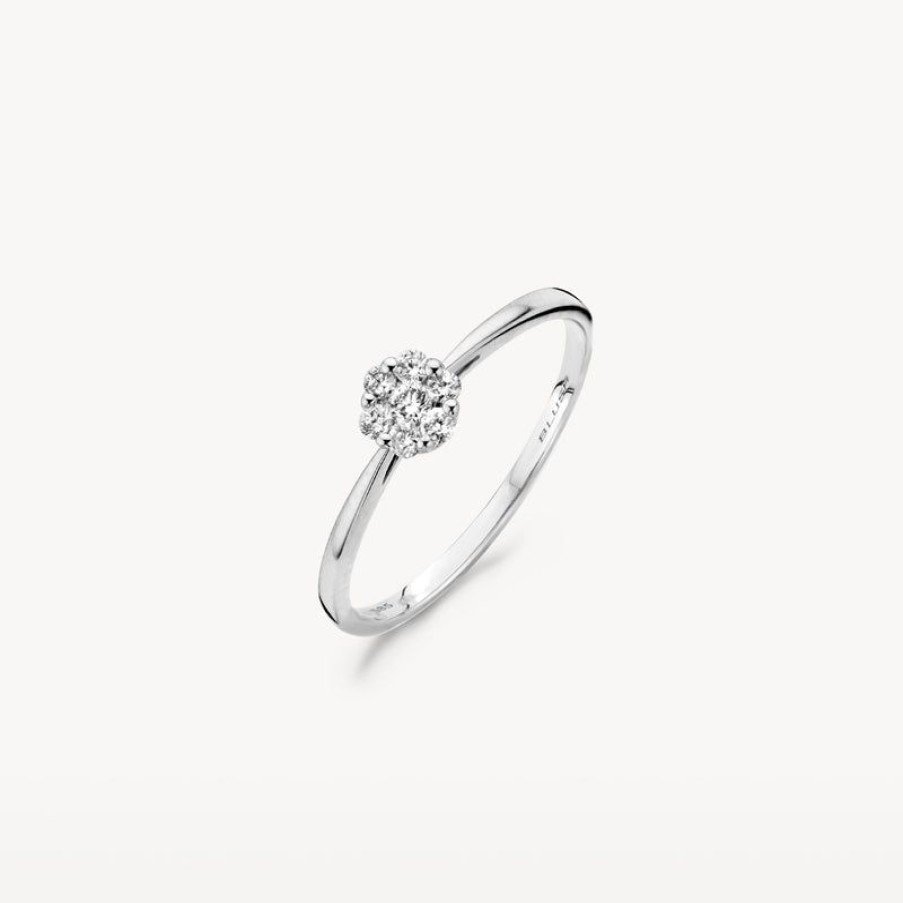 Rings Blush | 14K White Gold With Diamond