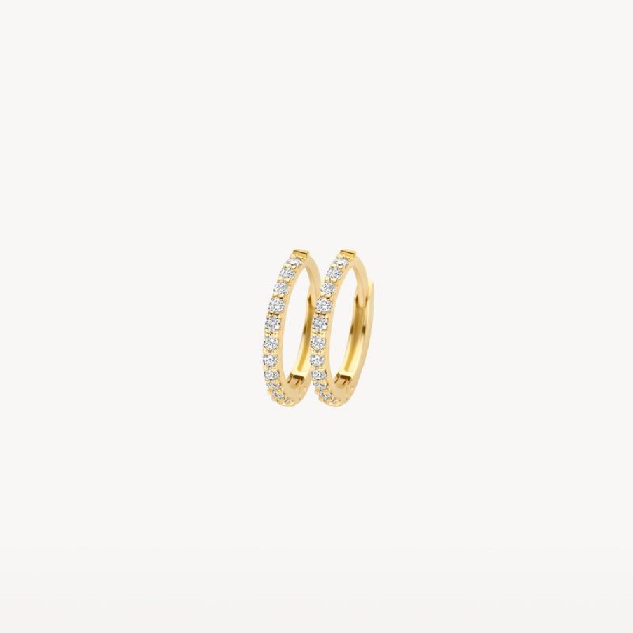 Ear Charms Blush | 14K Yellow Gold With Zirconia