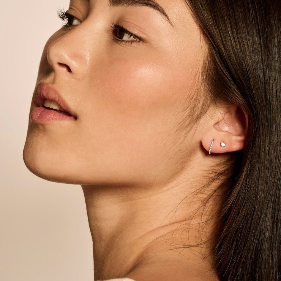 Ear Charms Blush | 14K Yellow Gold With Zirconia