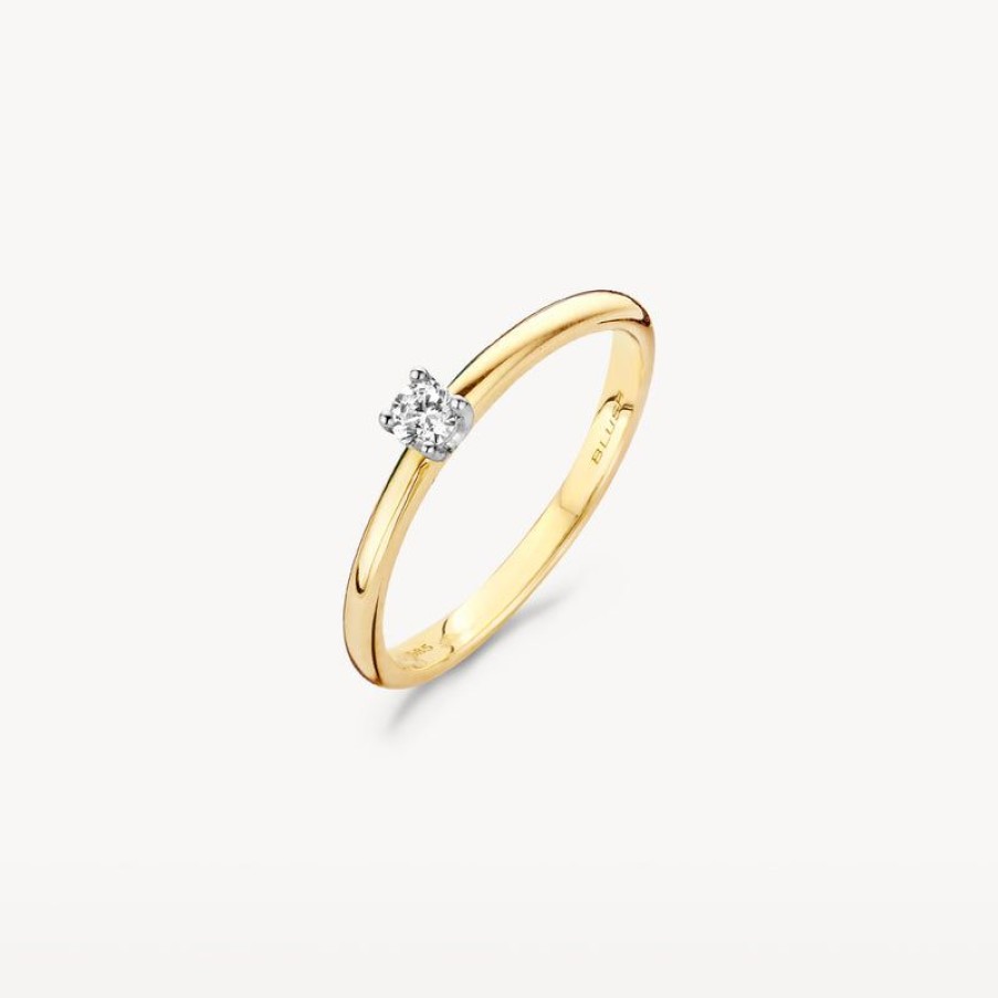 Rings Blush | 14K Yellow And White Gold With Diamond