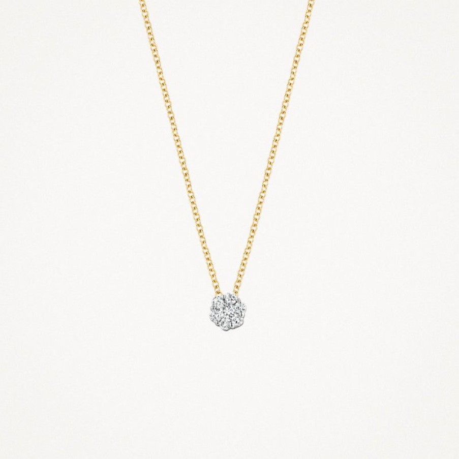 Necklaces Blush | 14K Yellow And White Gold With Diamond