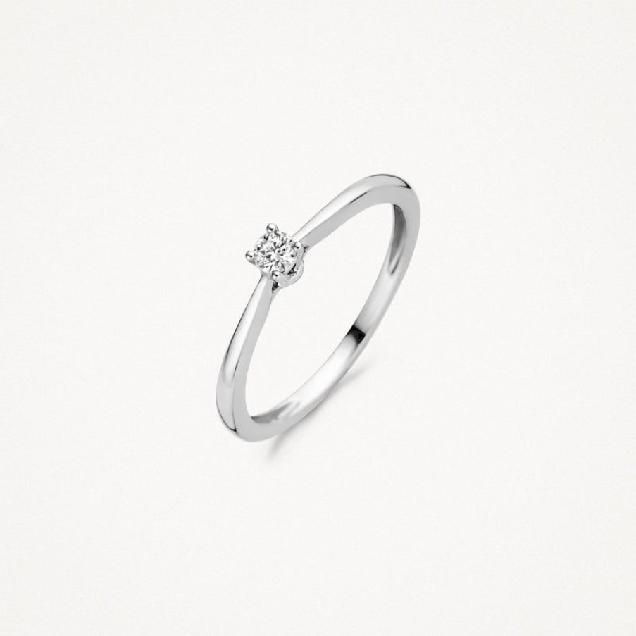 Rings Blush | 14K White Gold With Diamond