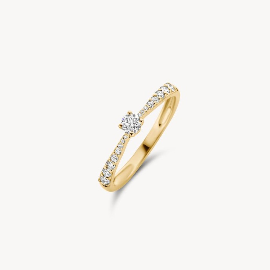 Rings Blush | 14K Yellow And White Gold With Diamond