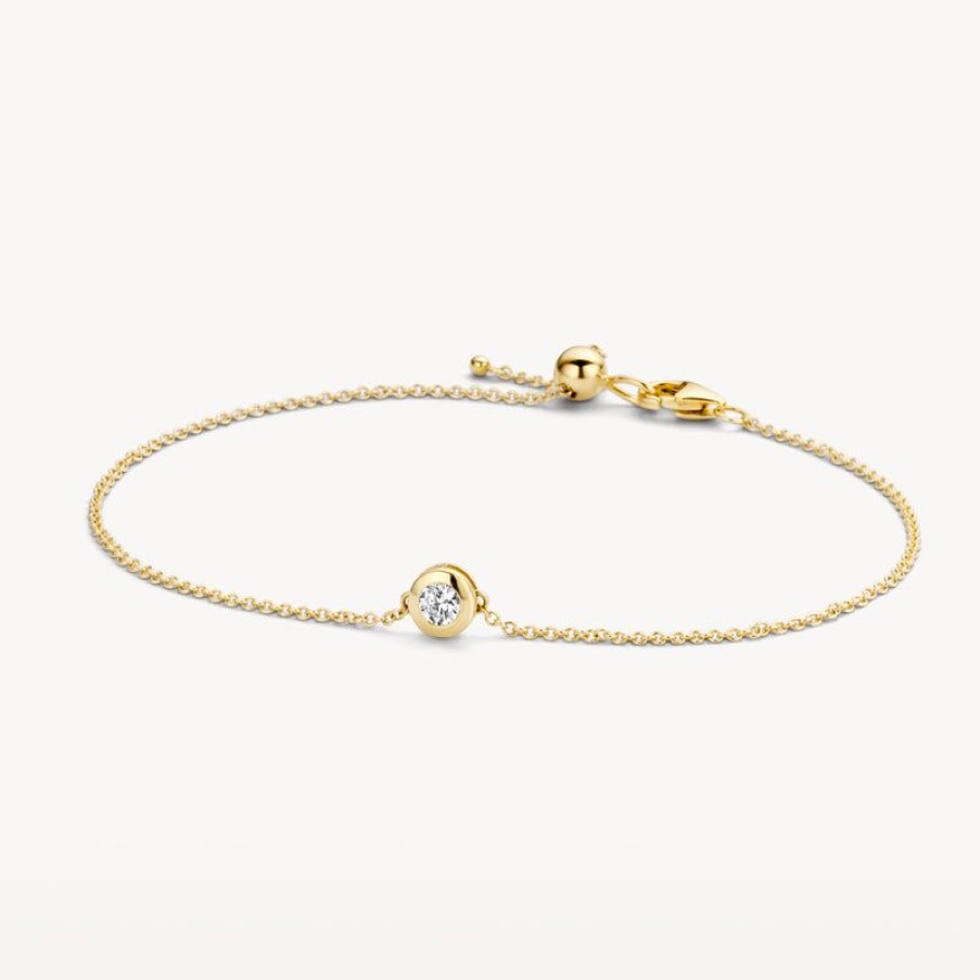 Bracelets Blush | 14K Yellow Gold With Zirconia