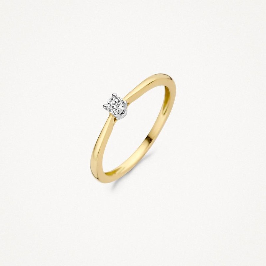 Rings Blush | 14K Yellow And White Gold With Diamond