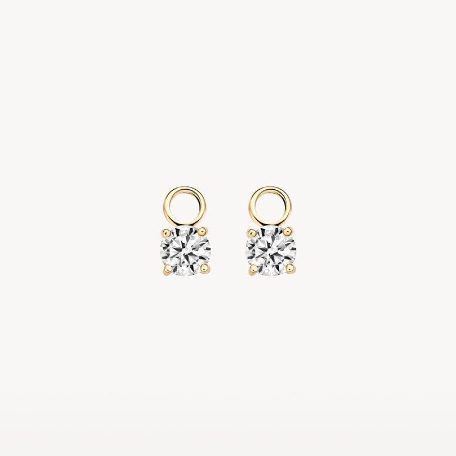 Ear Charms Blush | 14K Yellow Gold With Zirconia