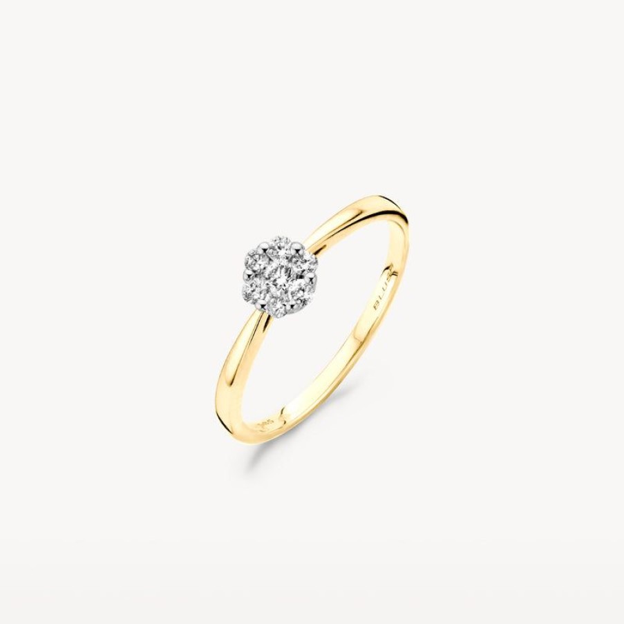 Rings Blush | 14K Yellow And White Gold With Diamond