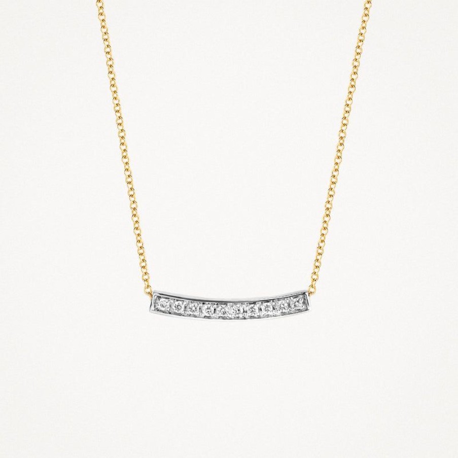 Necklaces Blush | 14K Yellow And White Gold With Diamond