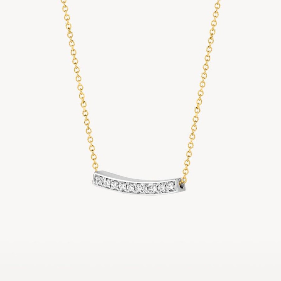 Necklaces Blush | 14K Yellow And White Gold With Diamond