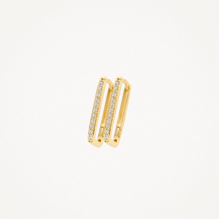 Ear Charms Blush | 14K Yellow Gold With Zirconia