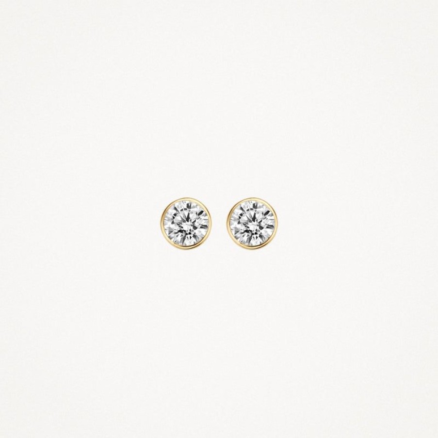 Ear Charms Blush | 14K Yellow Gold With Zirconia