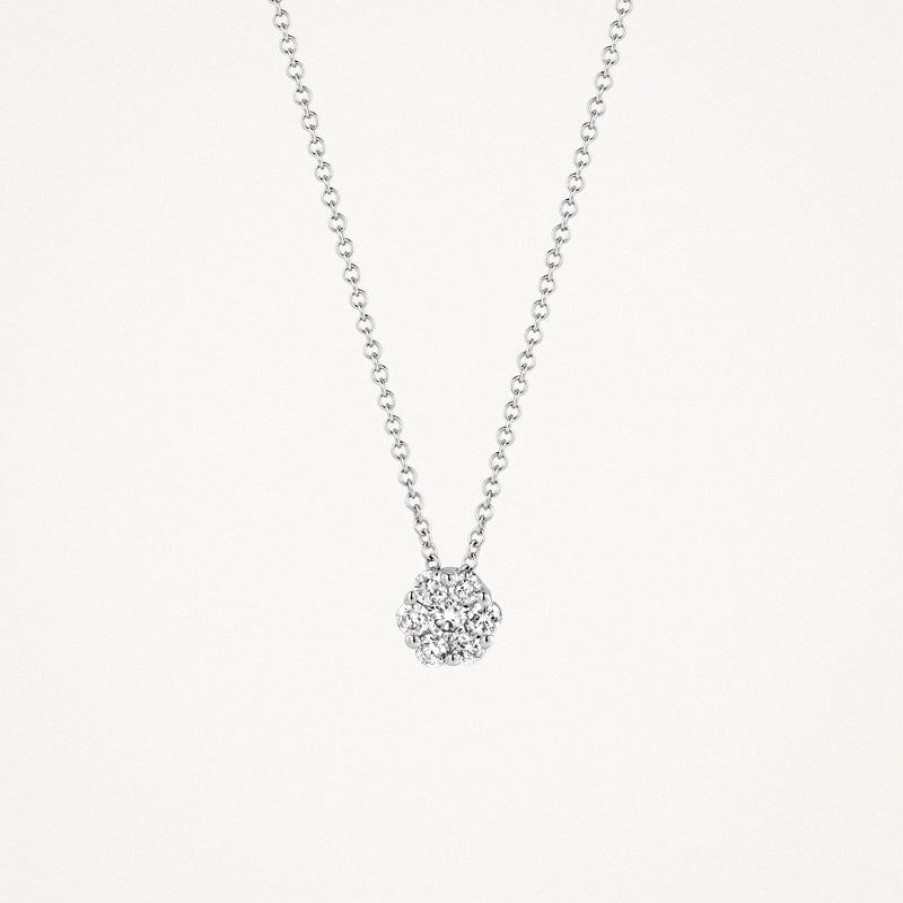 Necklaces Blush | 14K White Gold With Diamond