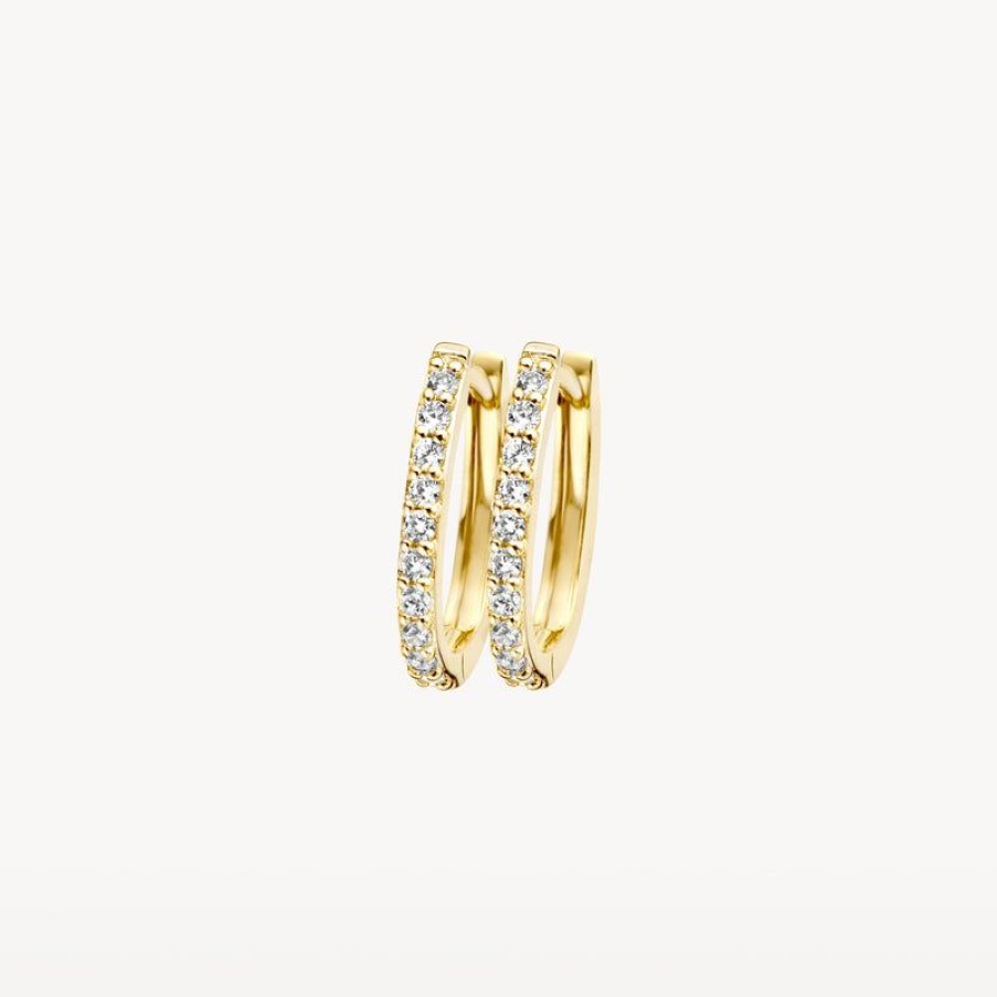 Ear Charms Blush | 14K Yellow Gold With Zirconia