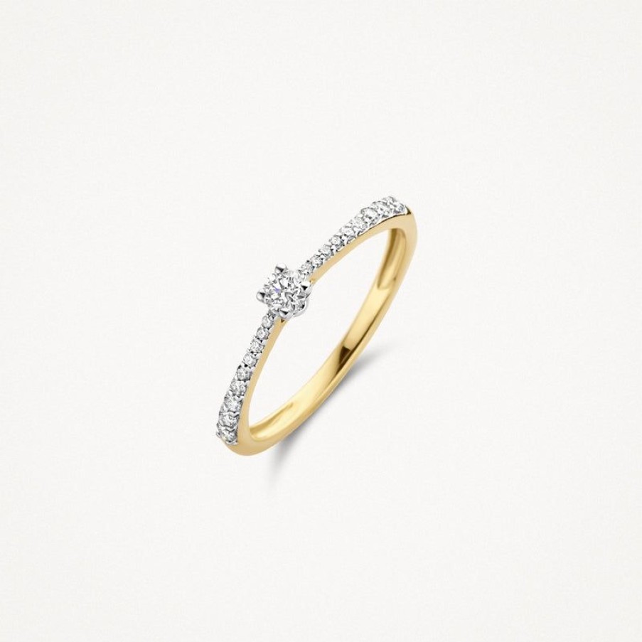 Rings Blush | 14K Yellow And White Gold With Diamond