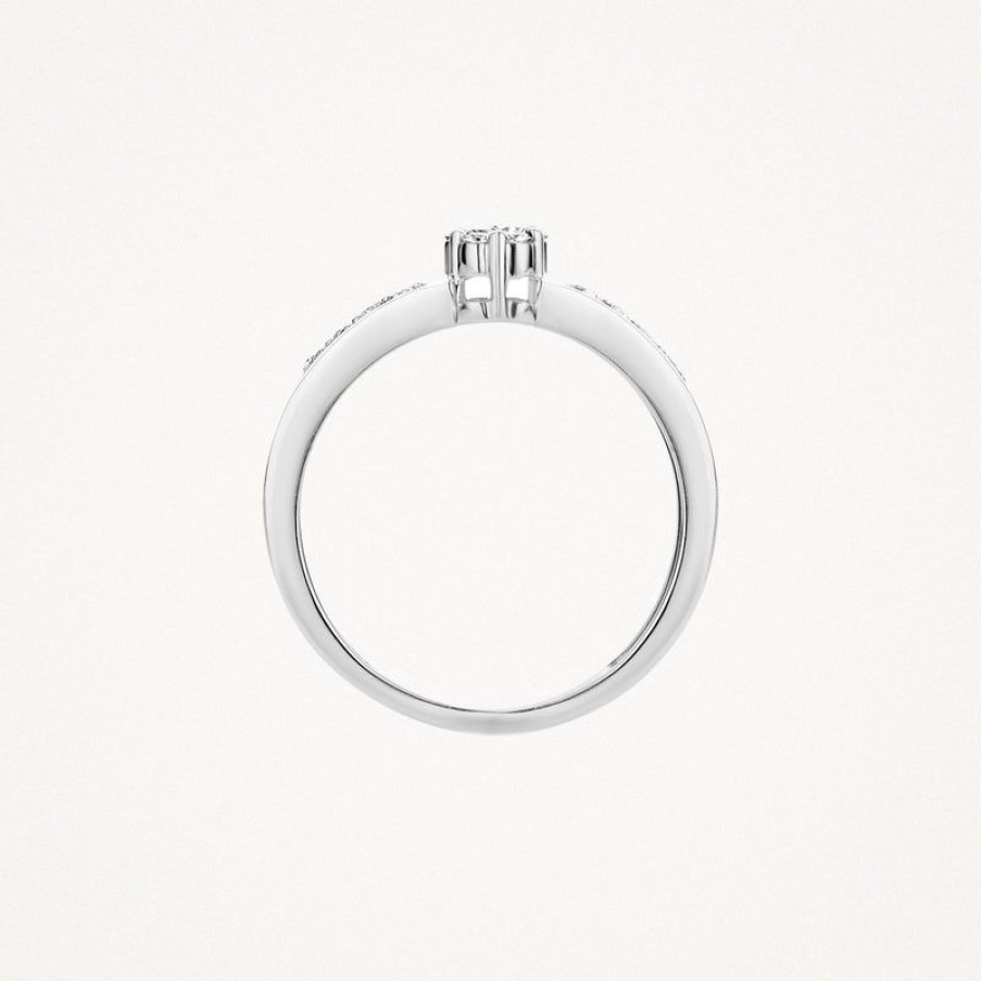 Rings Blush | 14K White Gold With Diamond