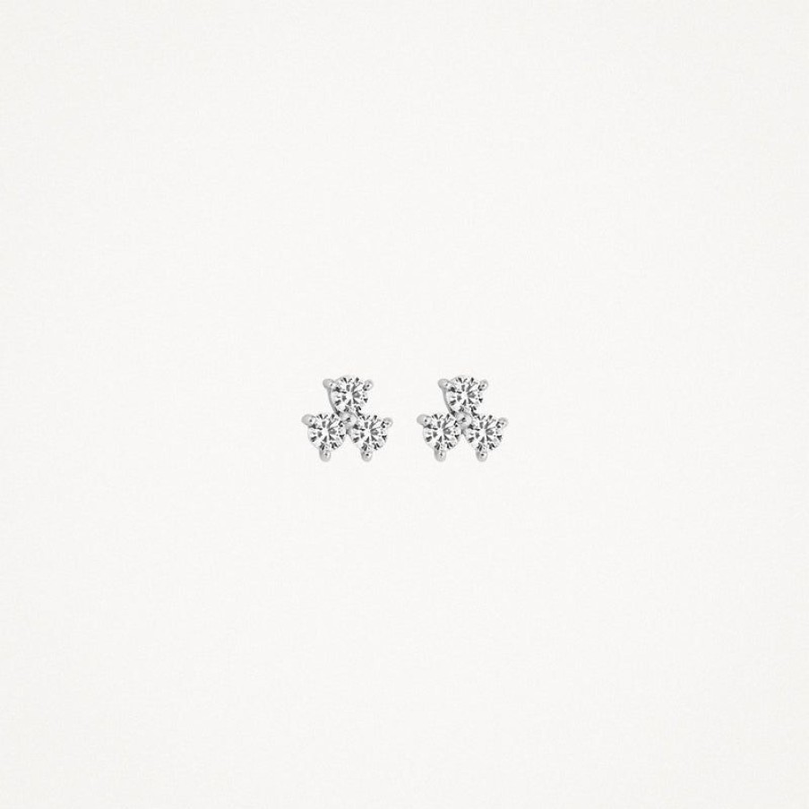 Ear Charms Blush | 14K White Gold With Zirconia