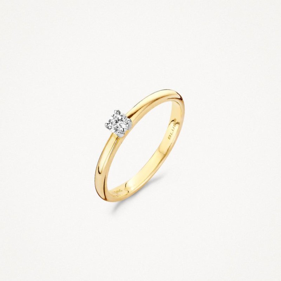 Rings Blush | 14K Yellow And White Gold With Diamond