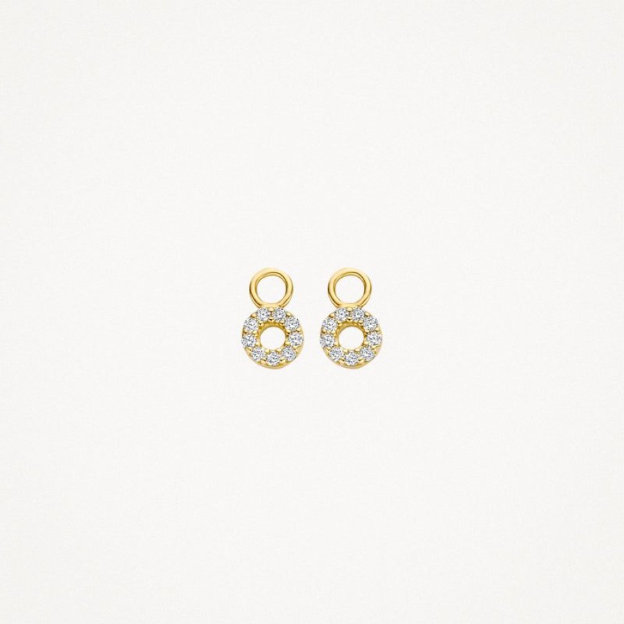 Ear Charms Blush | 14K Yellow Gold With Zirconia