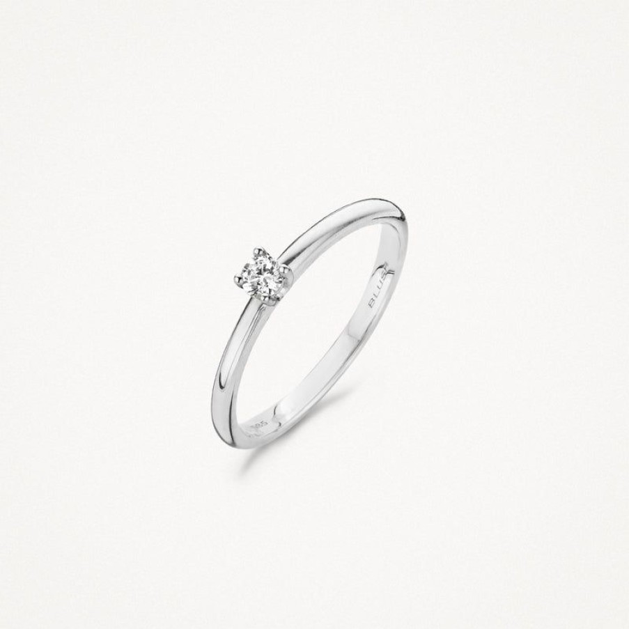 Rings Blush | 14K White Gold With Diamonds