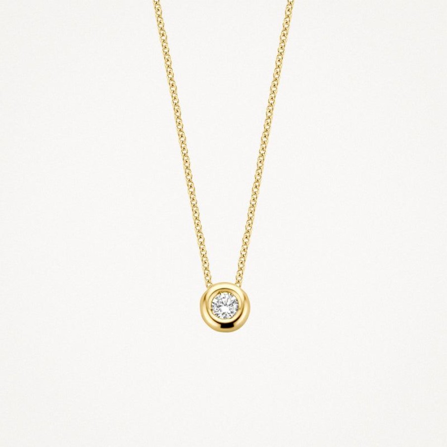 Necklaces Blush | 14K Yellow Gold With Diamond