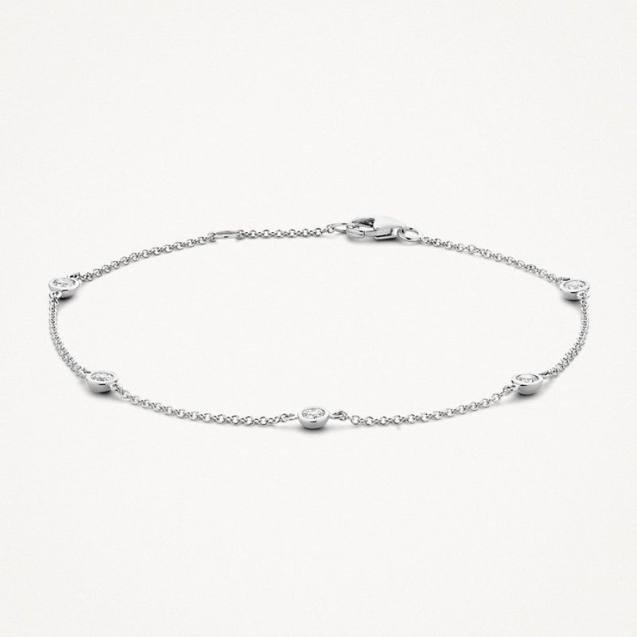 Bracelets Blush | 14K White Gold With Zirconia