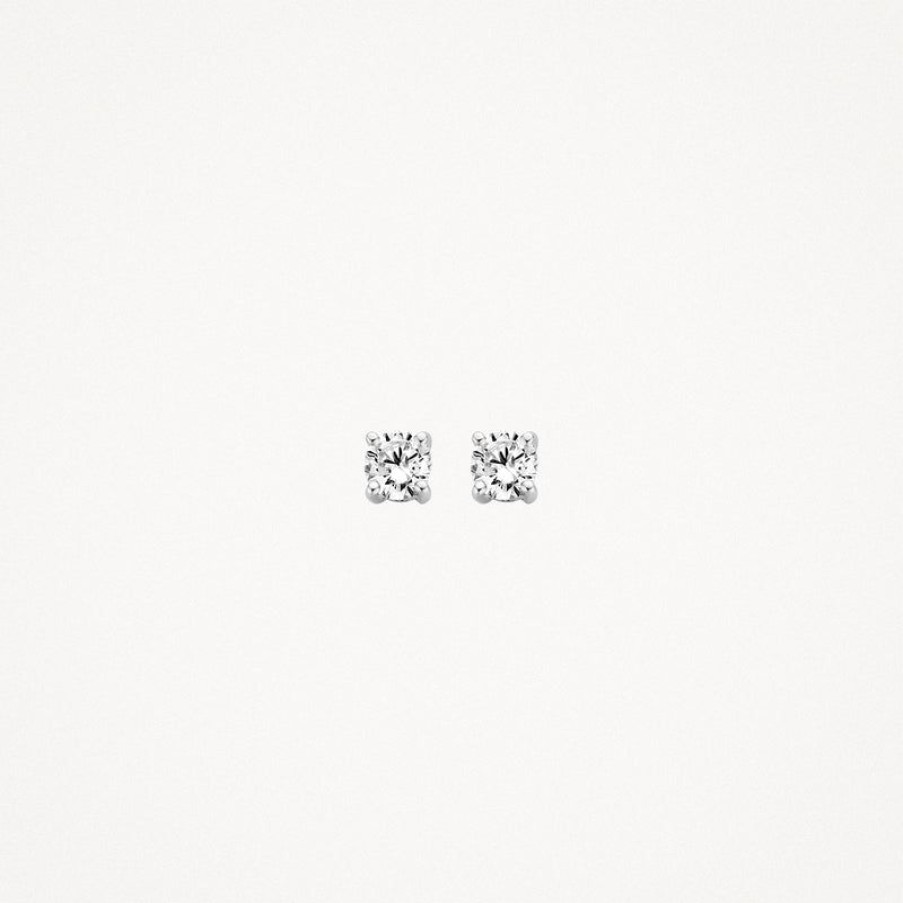 Ear Charms Blush | 14K White Gold