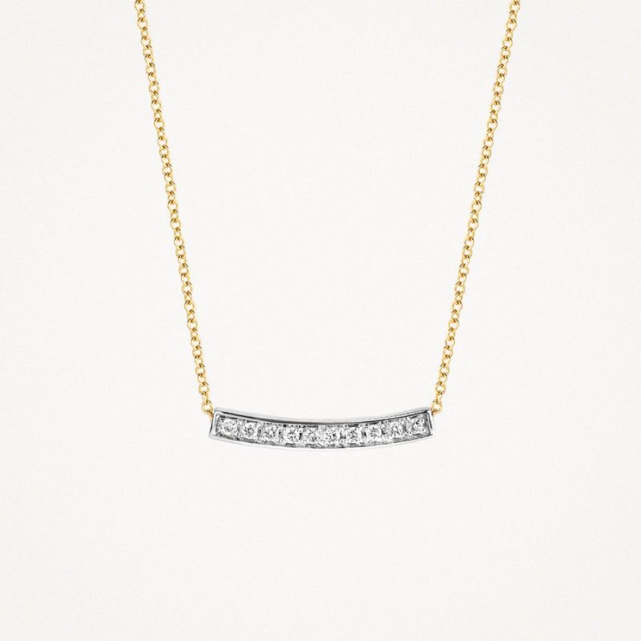 Necklaces Blush | 14K Yellow And White Gold With Diamond