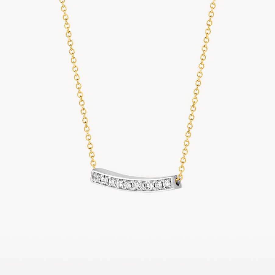 Necklaces Blush | 14K Yellow And White Gold With Diamond