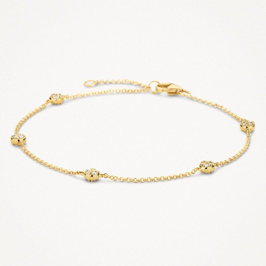 Bracelets Blush | 14K Yellow Gold With Zirconia