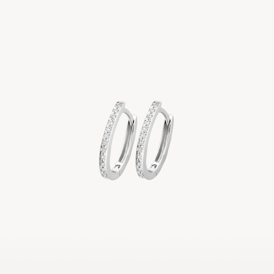 Ear Charms Blush | 14K White Gold With Diamond