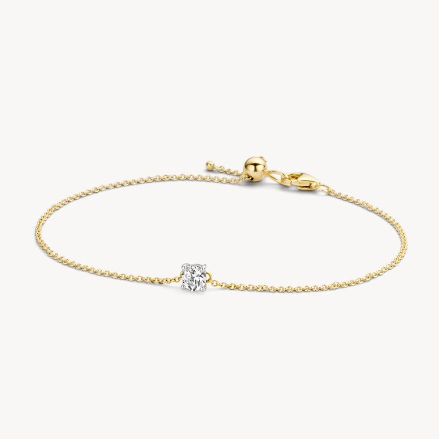 Bracelets Blush | 14K Bicolor Gold With Zirconia