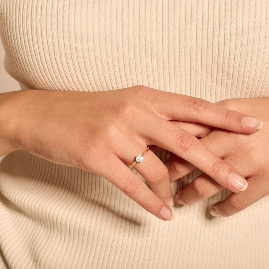 Rings Blush | 14K Yellow And White Gold With Diamond