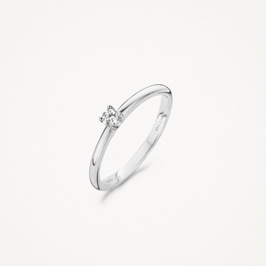 Rings Blush | 14K White Gold With Diamonds