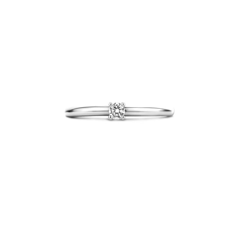 Rings Blush | 14K White Gold With Diamonds