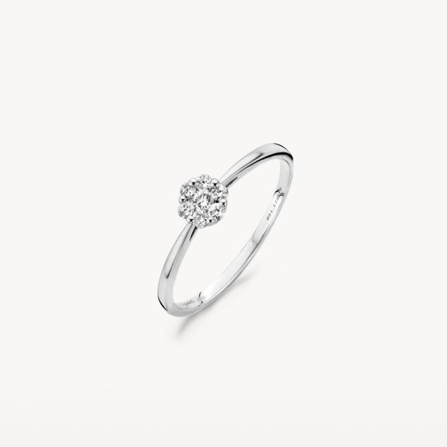 Rings Blush | 14K White Gold With Diamond