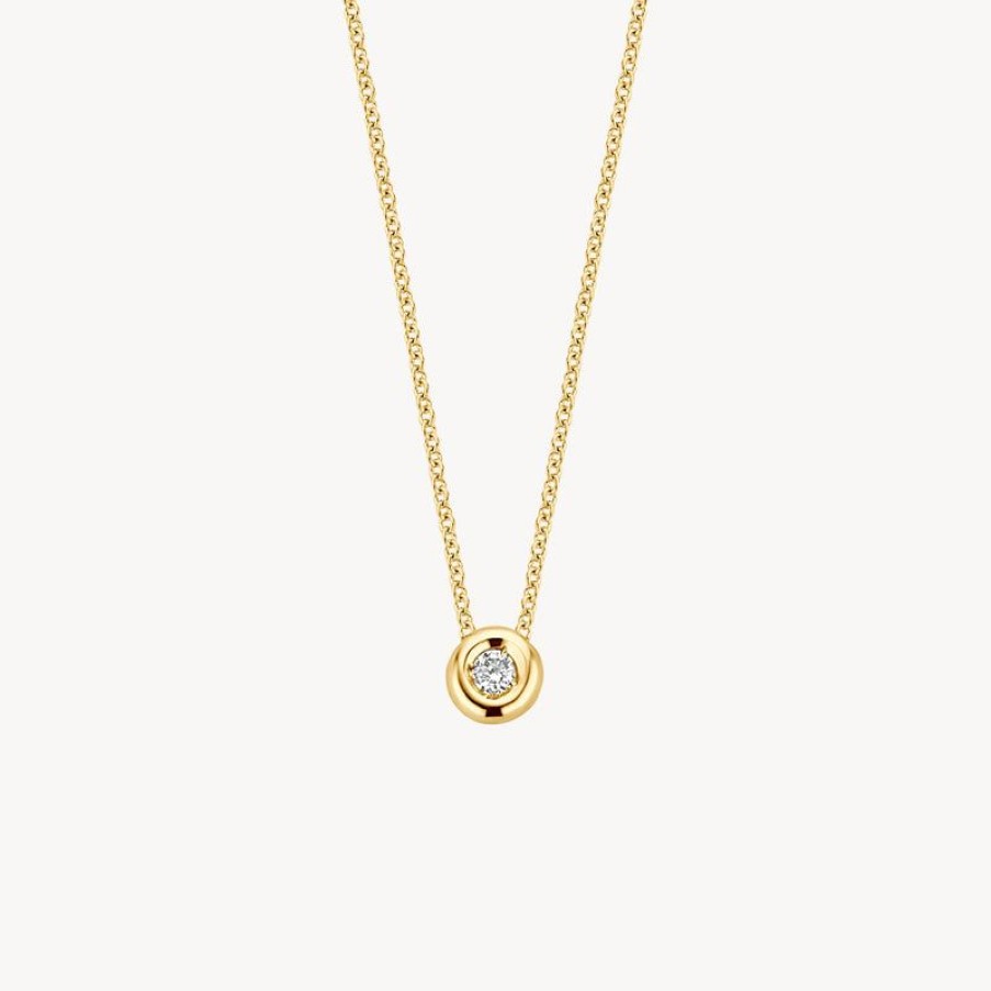 Necklaces Blush | 14K Yellow Gold With Diamond