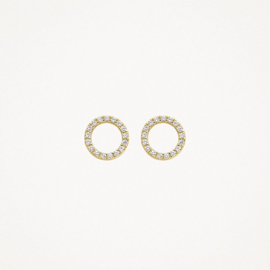 Ear Charms Blush | 14K Yellow Gold With Zirconia