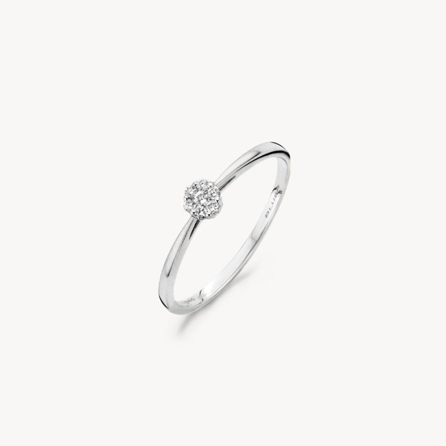 Rings Blush | 14K White Gold With Diamond