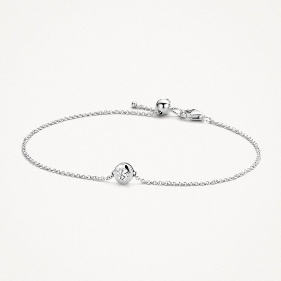 Bracelets Blush | 14K White Gold With Zirconia