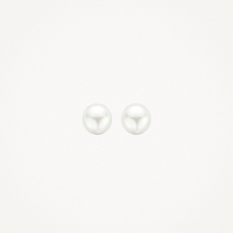 Earrings Blush | 14K Yellow Gold With Freshwater Pearl