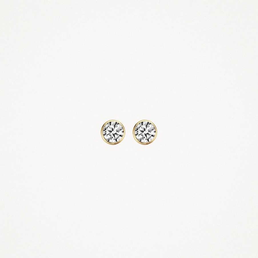 Ear Charms Blush | 14K Yellow Gold With Zirconia