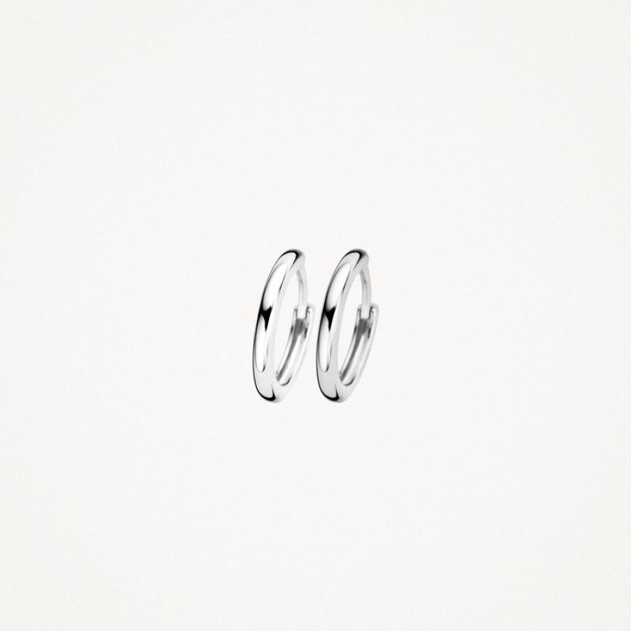 Earrings Blush | 14K White Gold