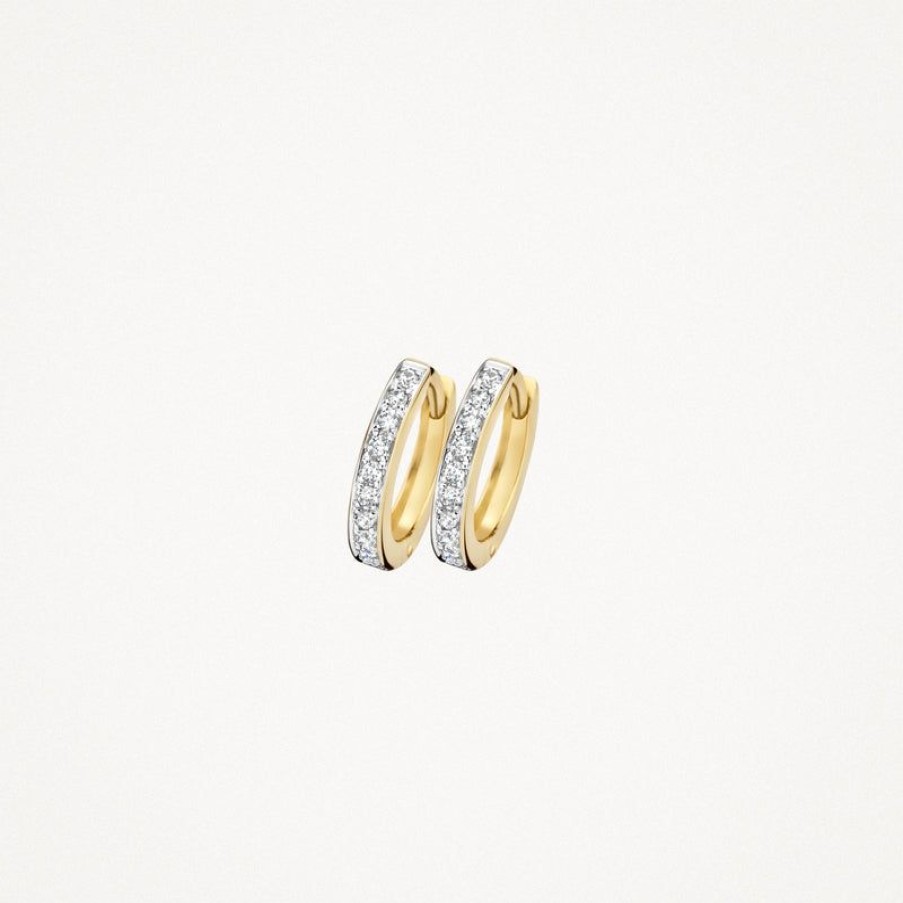 Ear Charms Blush | 14K Gold And White Gold With Zirconia