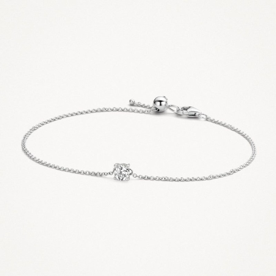 Bracelets Blush | 14K White Gold With Zirconia