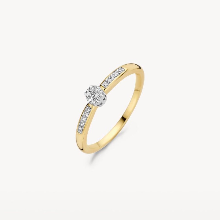 Rings Blush | 14K Yellow And White Gold With Diamond