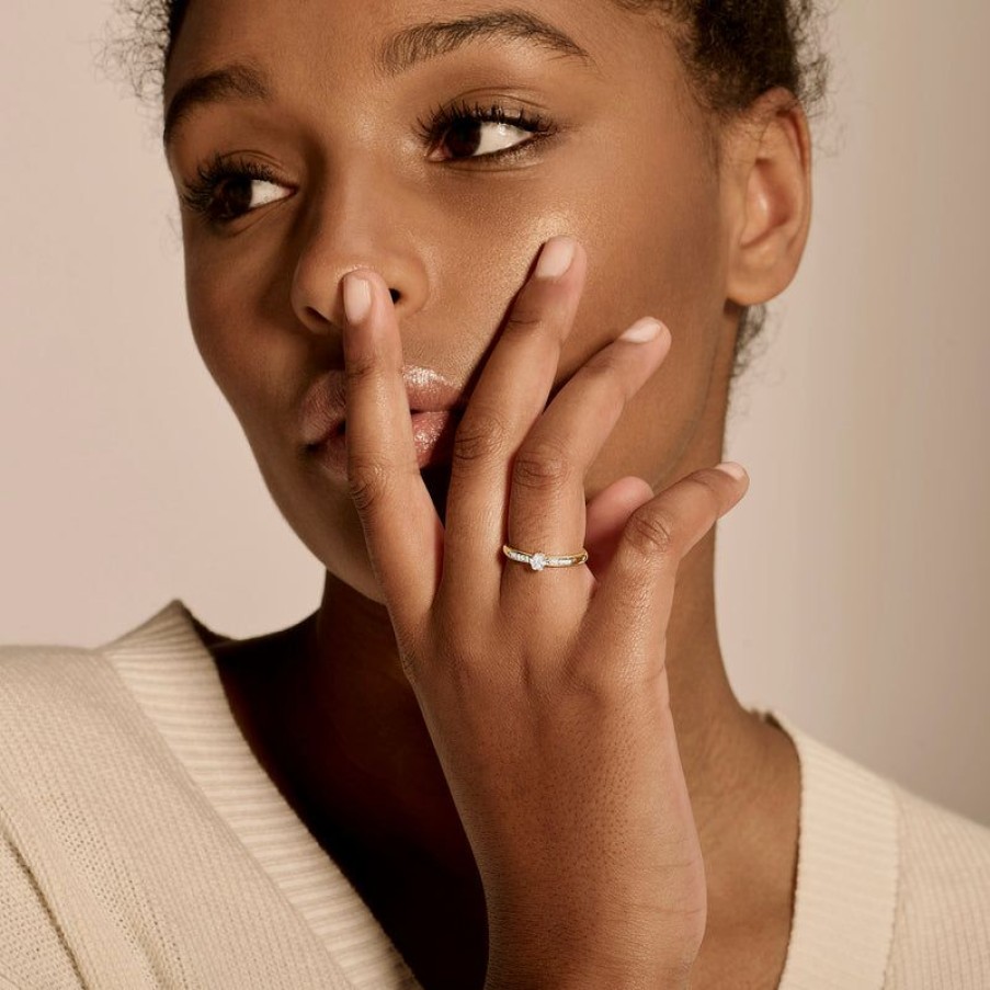 Rings Blush | 14K Yellow And White Gold With Diamond