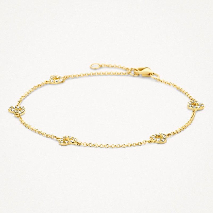 Bracelets Blush | 14K Yellow Gold With Zirconia