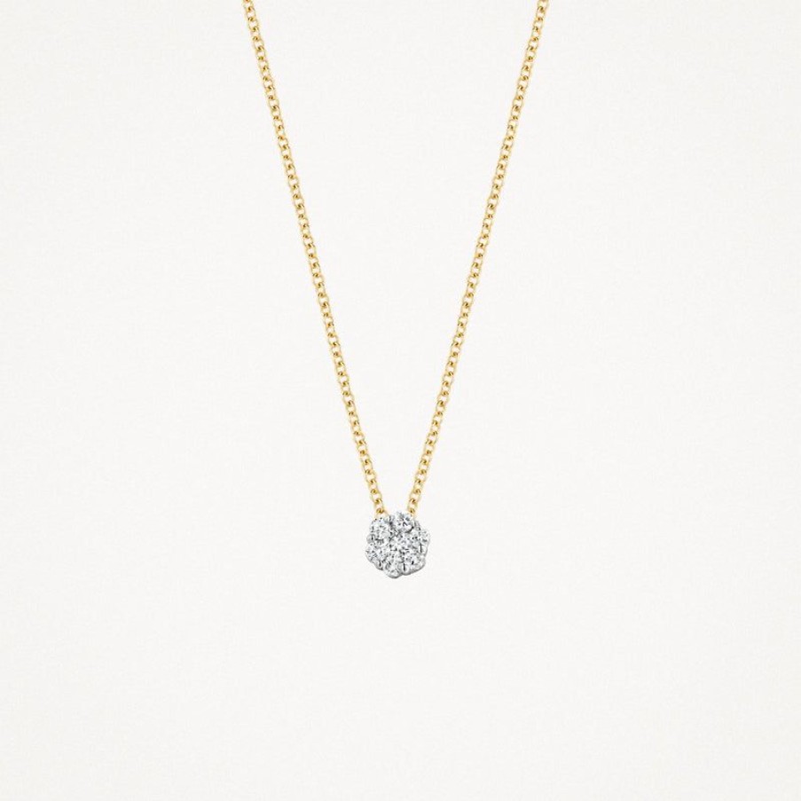 Necklaces Blush | 14K Yellow And White Gold With Diamond