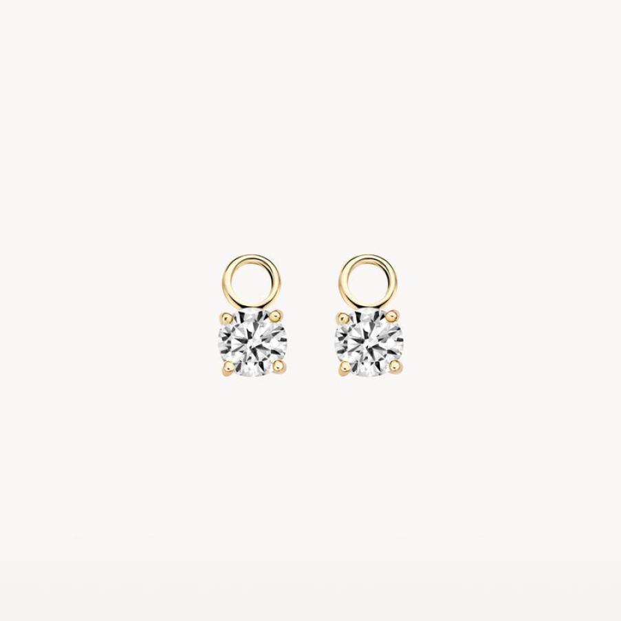 Ear Charms Blush | 14K Yellow Gold With Zirconia