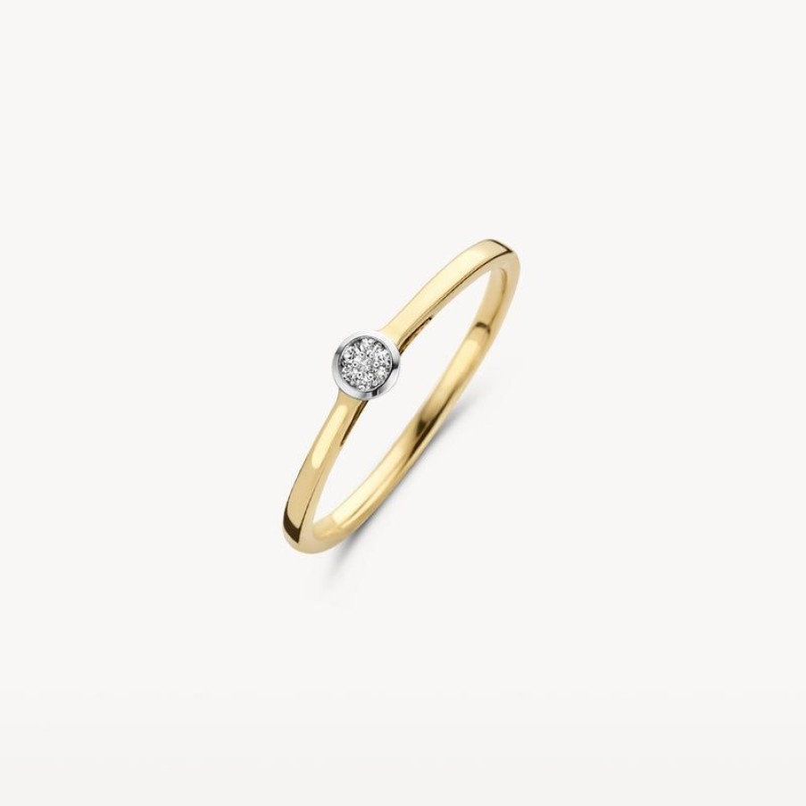 Rings Blush | 14K Yellow And White Gold With Diamond